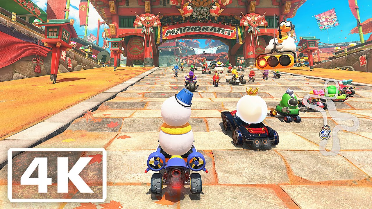 Mario Kart World - Leaf Cup Walkthrough Part 06 (Nintendo Switch 2) [4K]