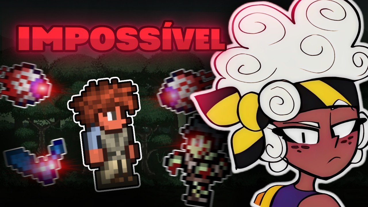 TERRARIA É MUITO DIFÍCIL (ou eu que sou ruim) - Siucas