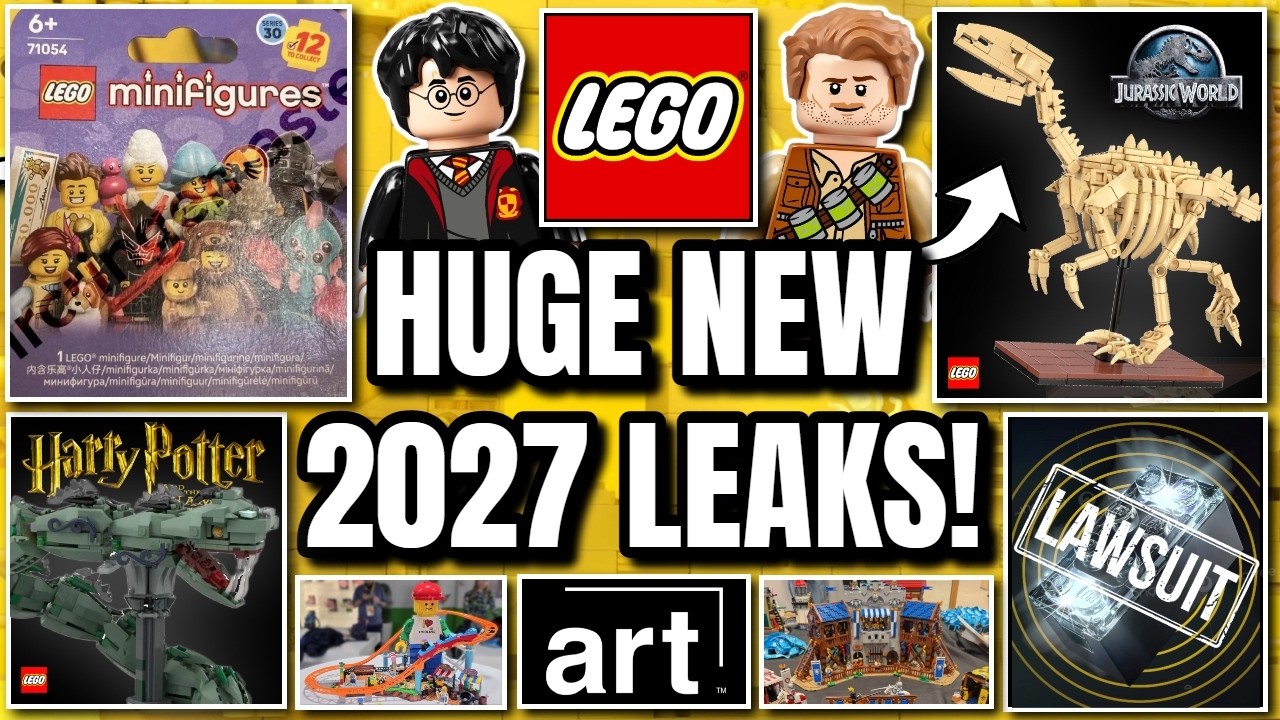 Новые утечки информации о LEGO! (30-я серия, &laquo;Парк Юрского периода&raquo;, &laquo;Гарри Поттер&raquo; и многое друг...