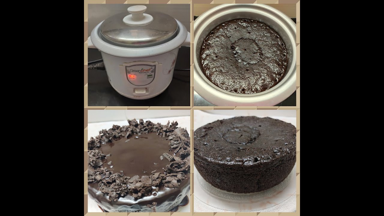 BIRTHDAY CAKE | ELECTRIC RICE COOKER CAKE | HOW TO BAKE CAKE IN RICE COOKER | NO OVEN | EGGLESS |