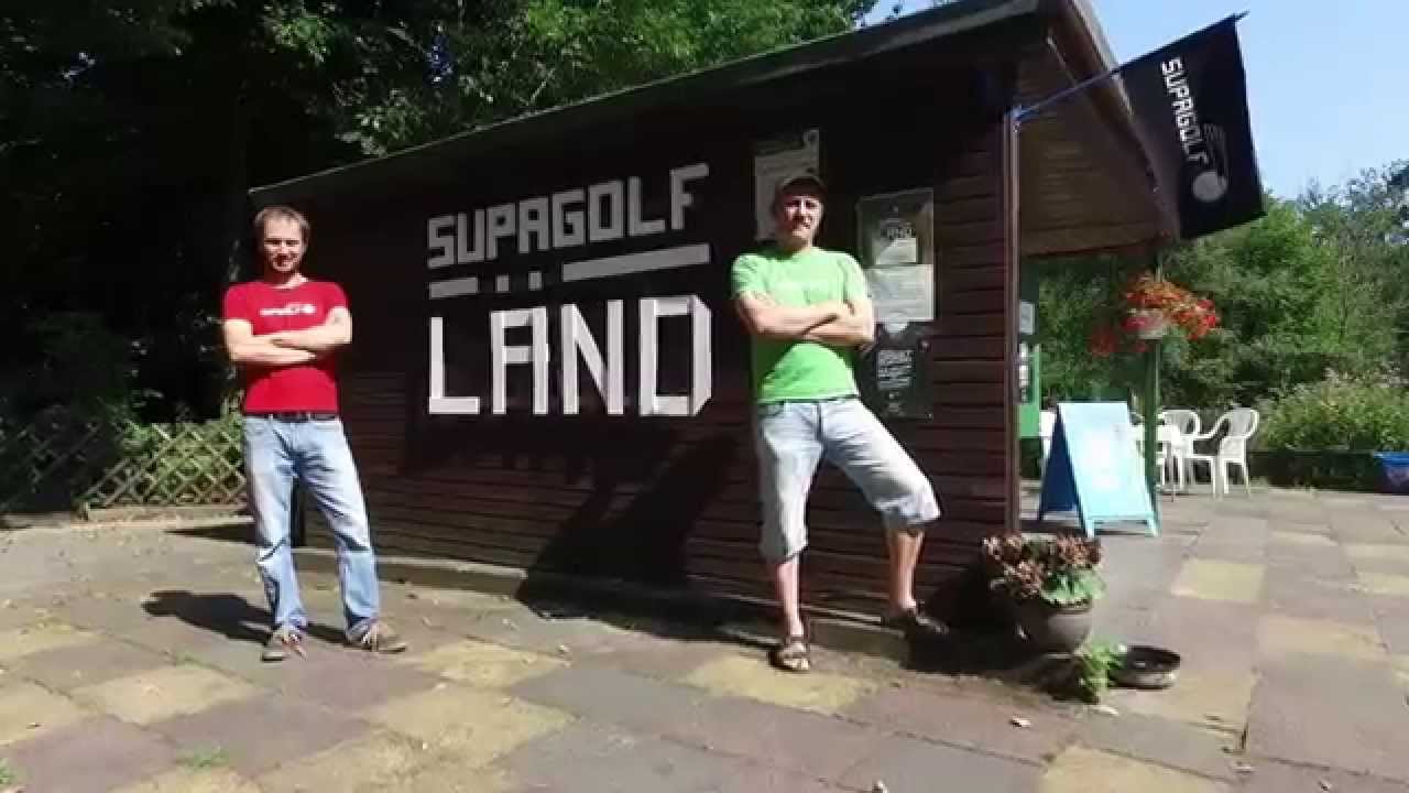 Minigolfplatz Supagolfländ in Wuppertal aus der Vogelperspektive
