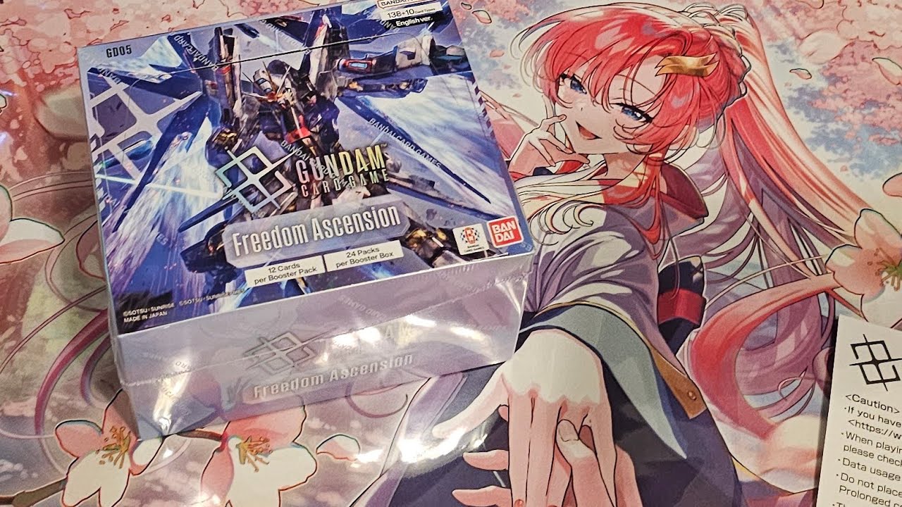 Gundam CG: Freedom Ascension | Booster Box Opening | Box #1