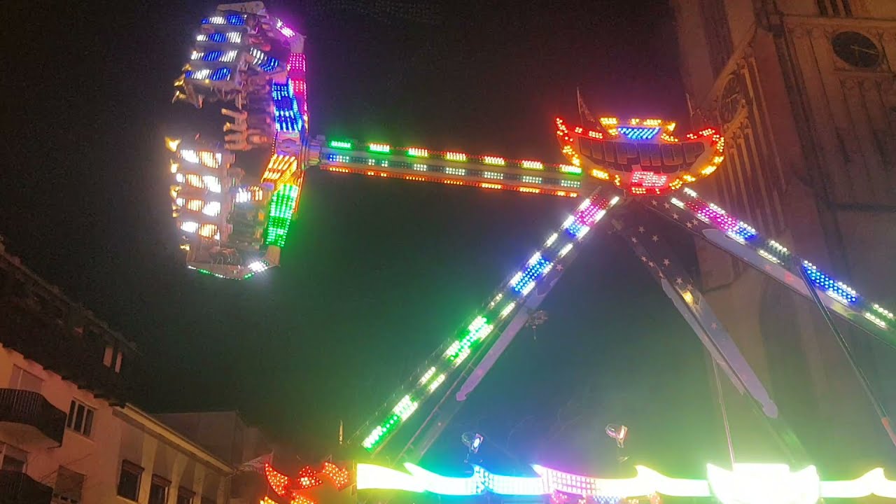 Hip Hop Fly - Lagerin (Night - offride) Viernheim Kerwe 2021 German Funfair