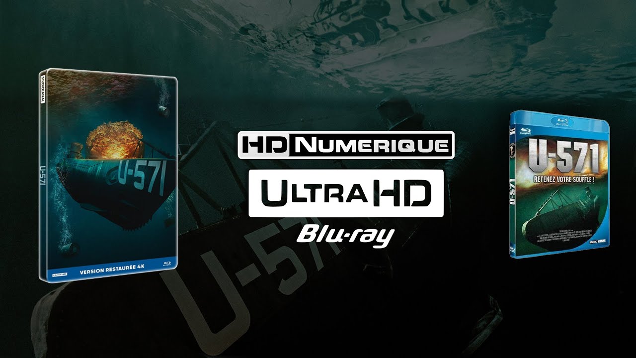 U-571 (2000) : Comparatif 4K Ultra HD vs Blu-ray (Studiocanal)