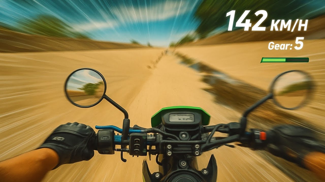 Final ride on the 2023 KLX 230 SM