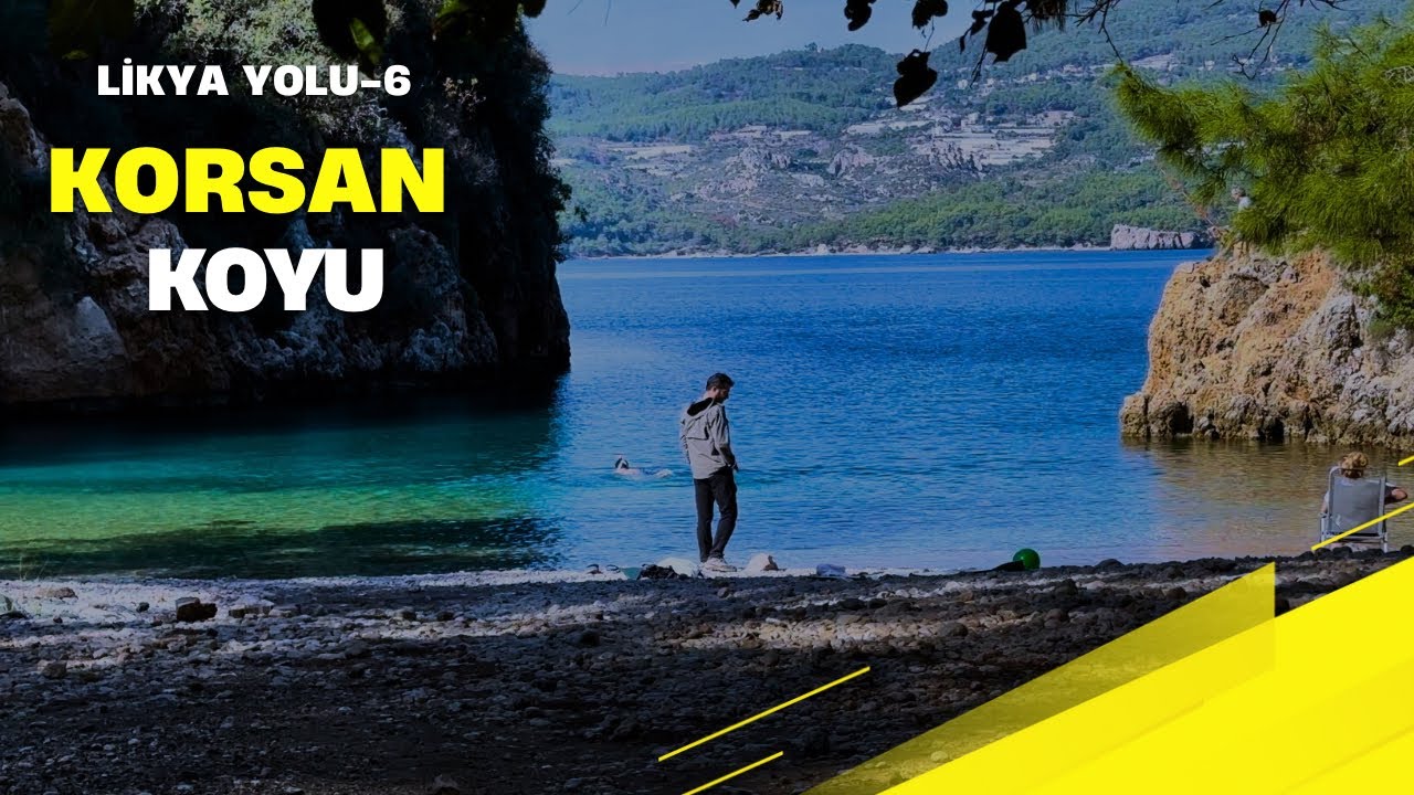 Likya Yolu 6. Bölüm | Korsan Koyu – Adrasan (Sahilde Türk Kahvesi)