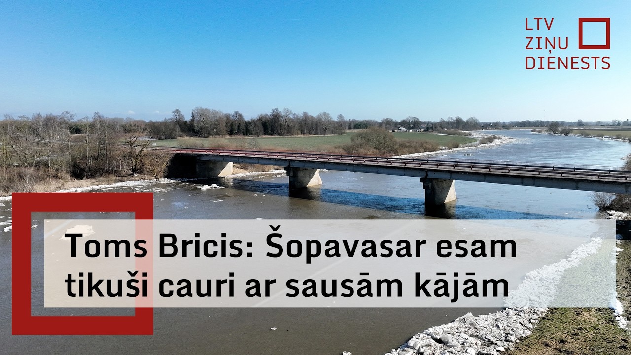 Lielākajā daļā upju izgājis ledus