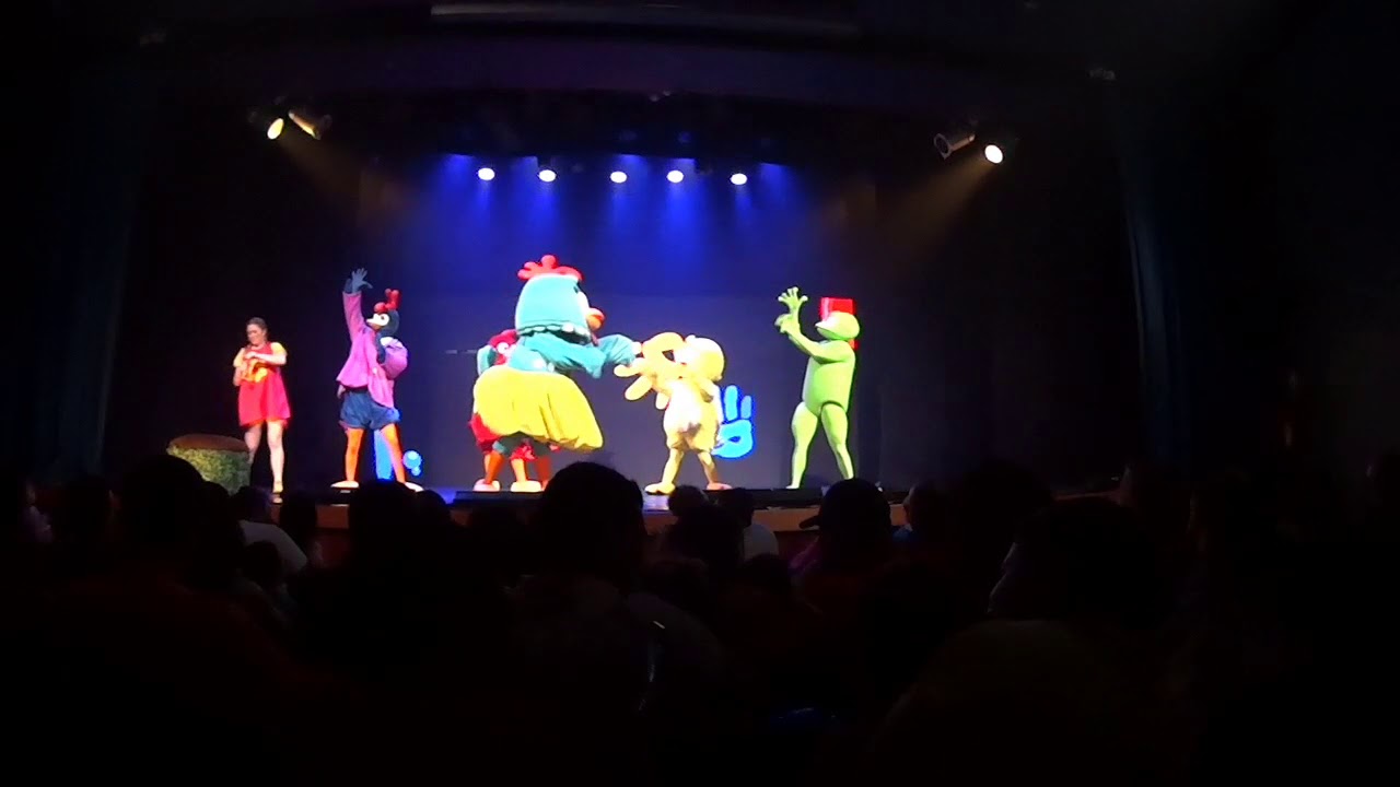 Galinha Pintadinha no Teatro dos Grandes Atores na Barra