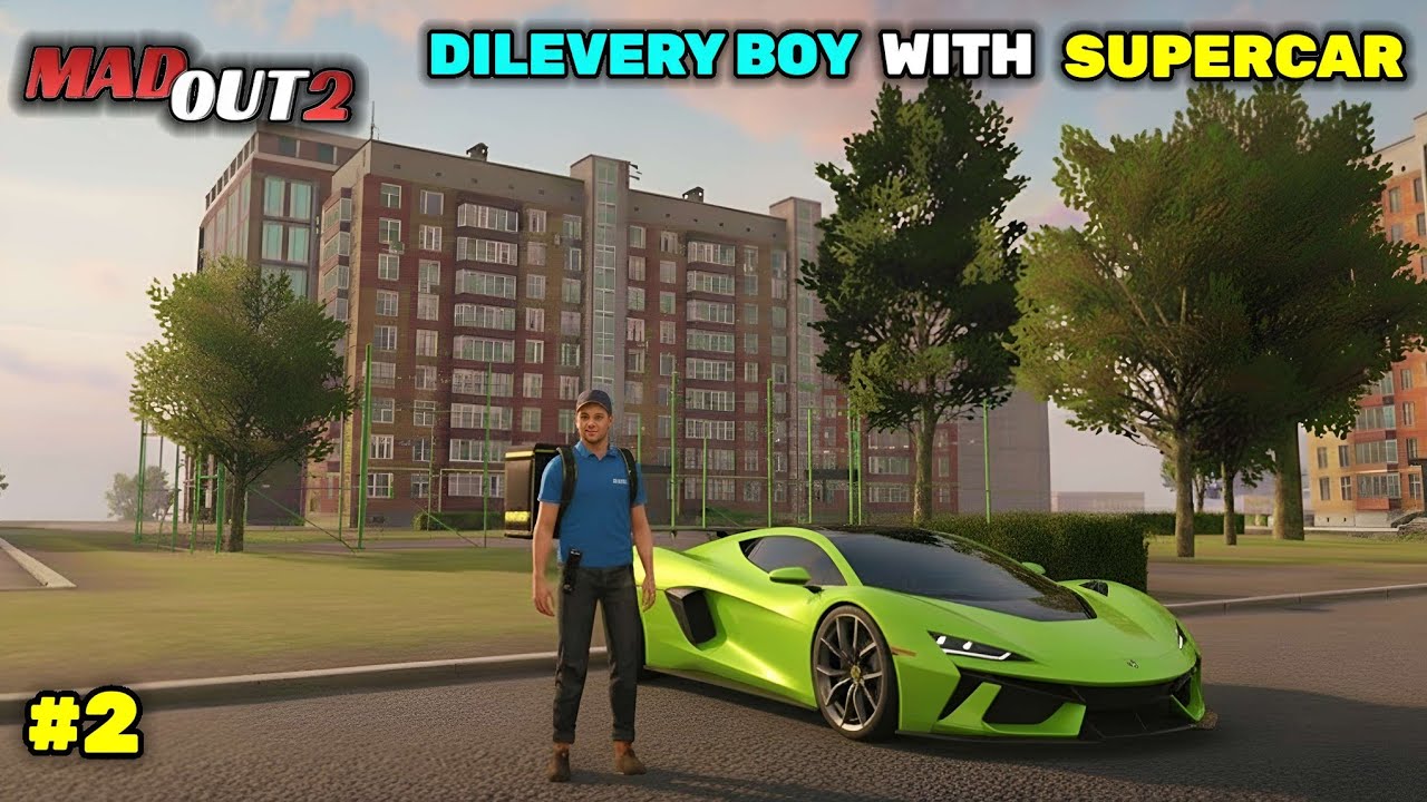 I DELIVERED THE PARCEL IN A SUPERCAR | MADOUT 2 GAMEPLAY #2
