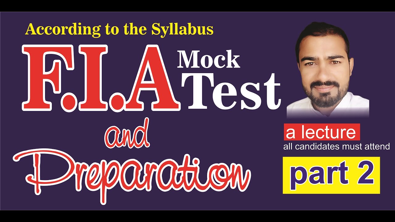 Fia English Mcqs ||fpsc ppsc