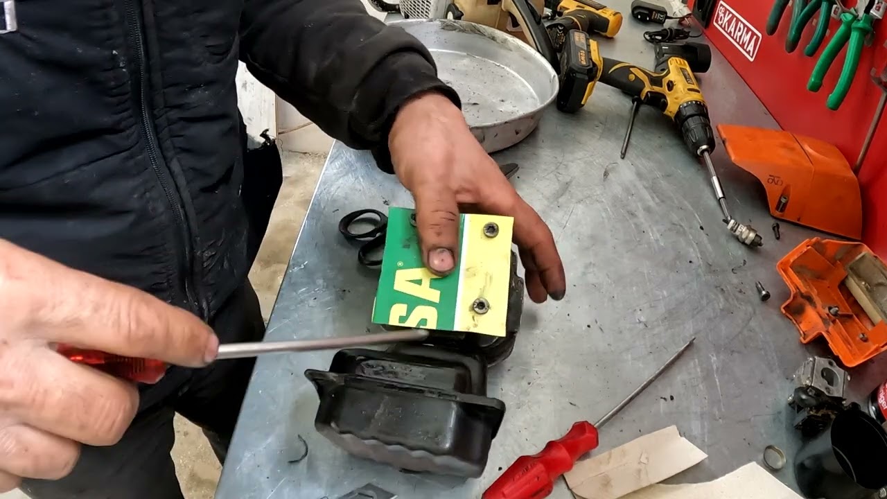 Stihl Ms 298 Motorlu Testere Çalışıp Stop Ediyor