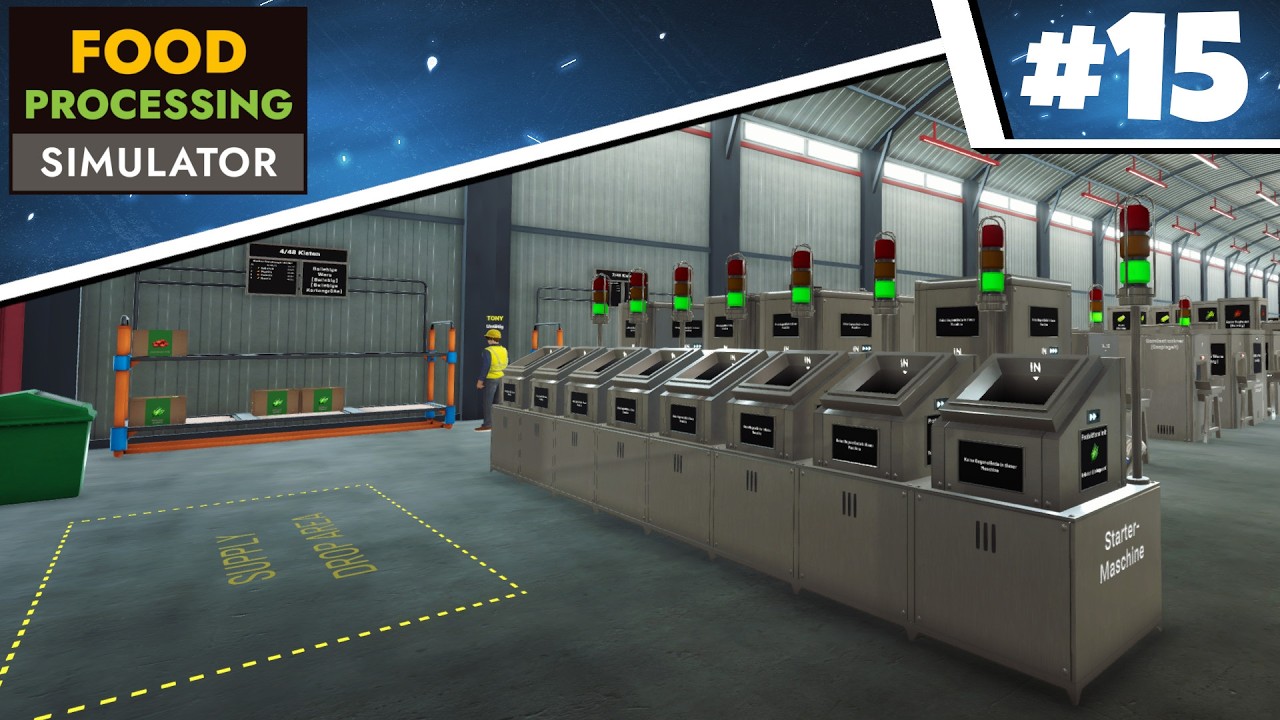Food Processing Simulator 🥬 #15 - MAXIMALE EFFIZIENZ! ⚙️ Alles kompakt & optimiert!