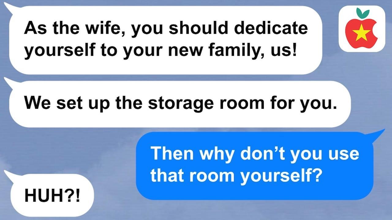 【Apple】My PIL want me to move in with them, and insist I sleep in the storage room!! I told them...