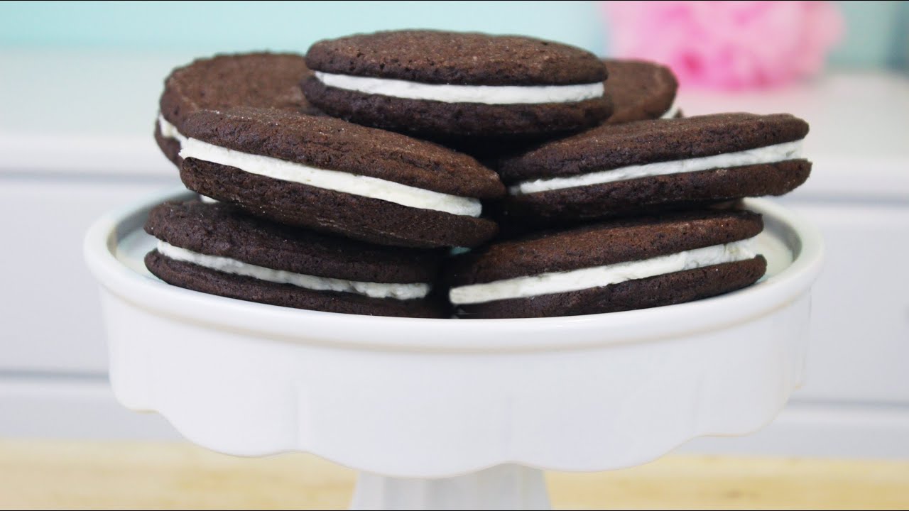 Как приготовить домашнее печенье Oreo!