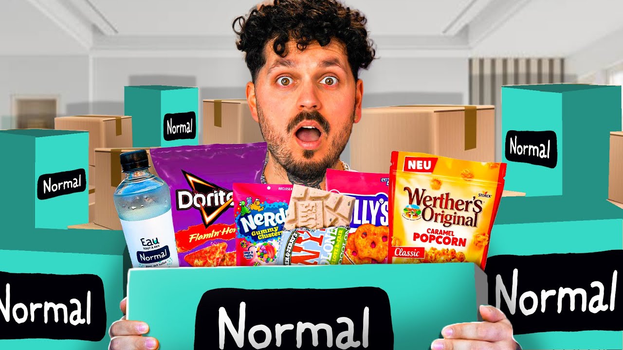 Je teste TOUS les SNACKS de chez Normal !