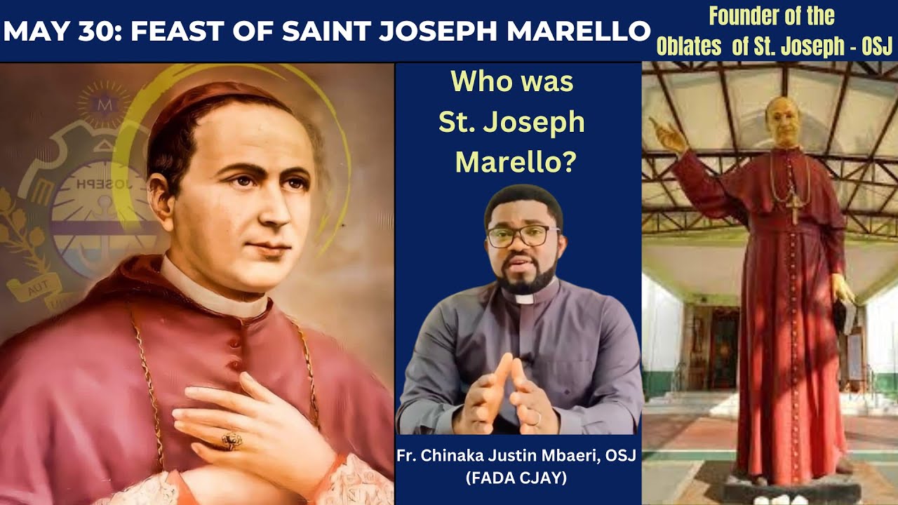 Who was St. Joseph Marello? By Fr Chinaka Justin Mbaeri, OSJ