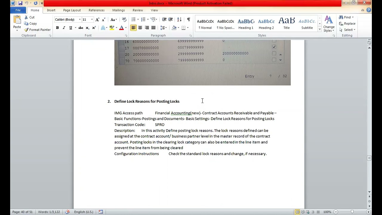 Basic Functions & Business Transactions Configuration - SAP FICA