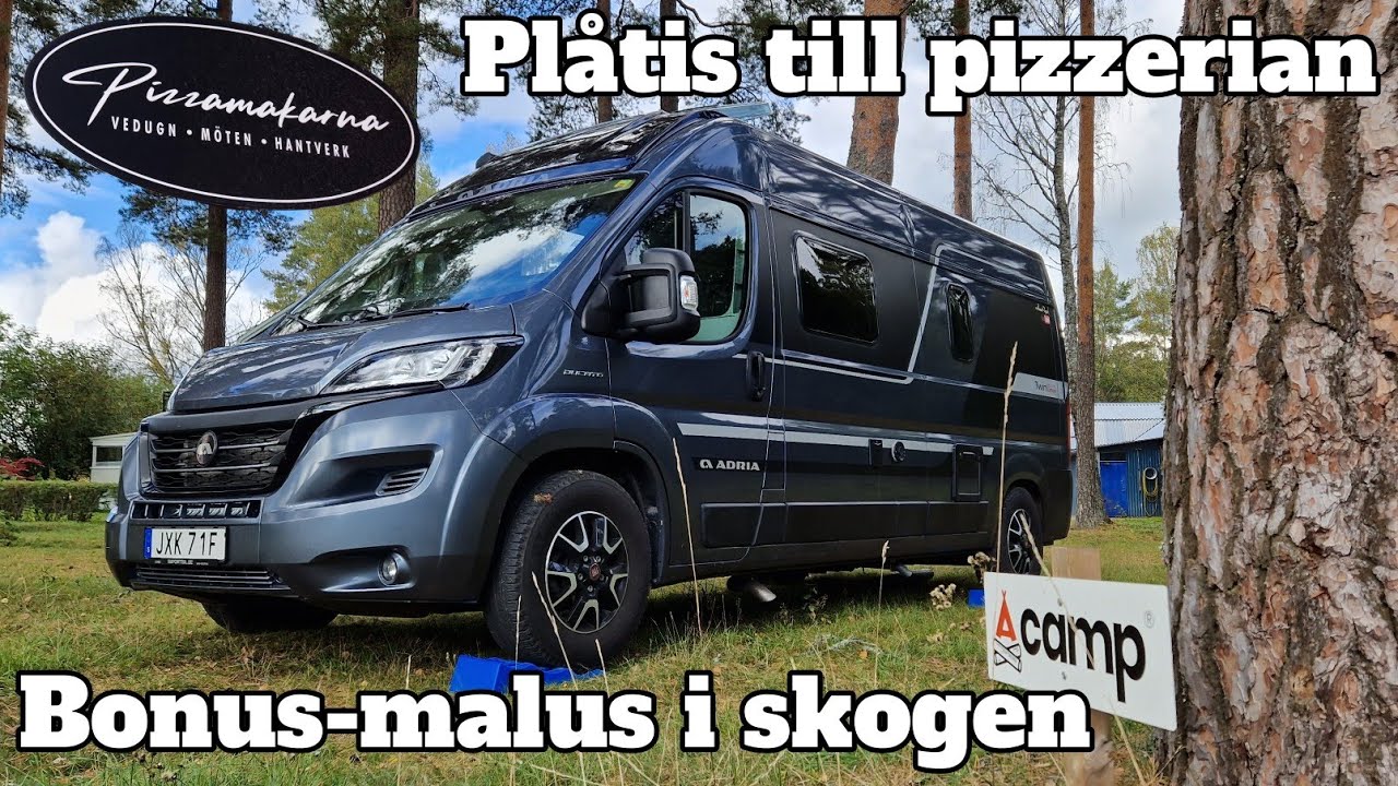 Plåtis till pizzerian - Bonus Malus skatt och go fricamping