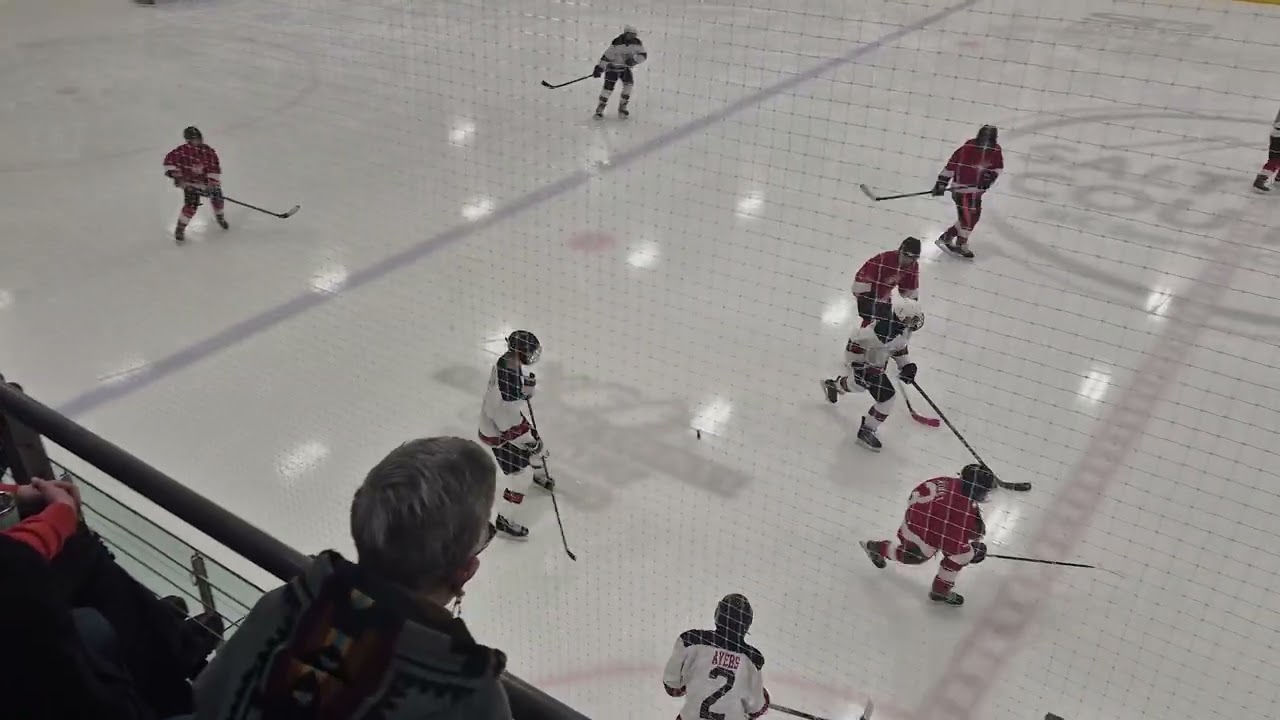 Bantam Red Wings vs Capitals 1/4