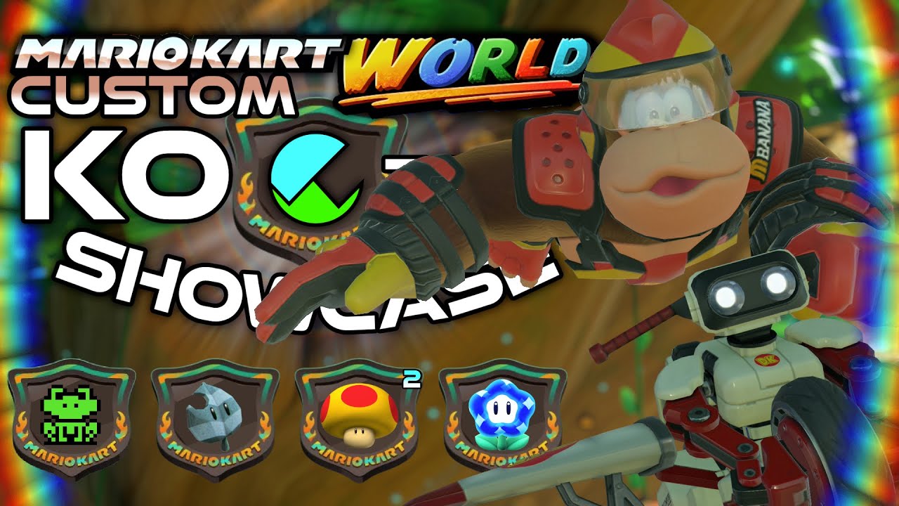 Демонстрация режима CUSTOM Knockout Tour в Mario Kart World! (Эпизод 7)