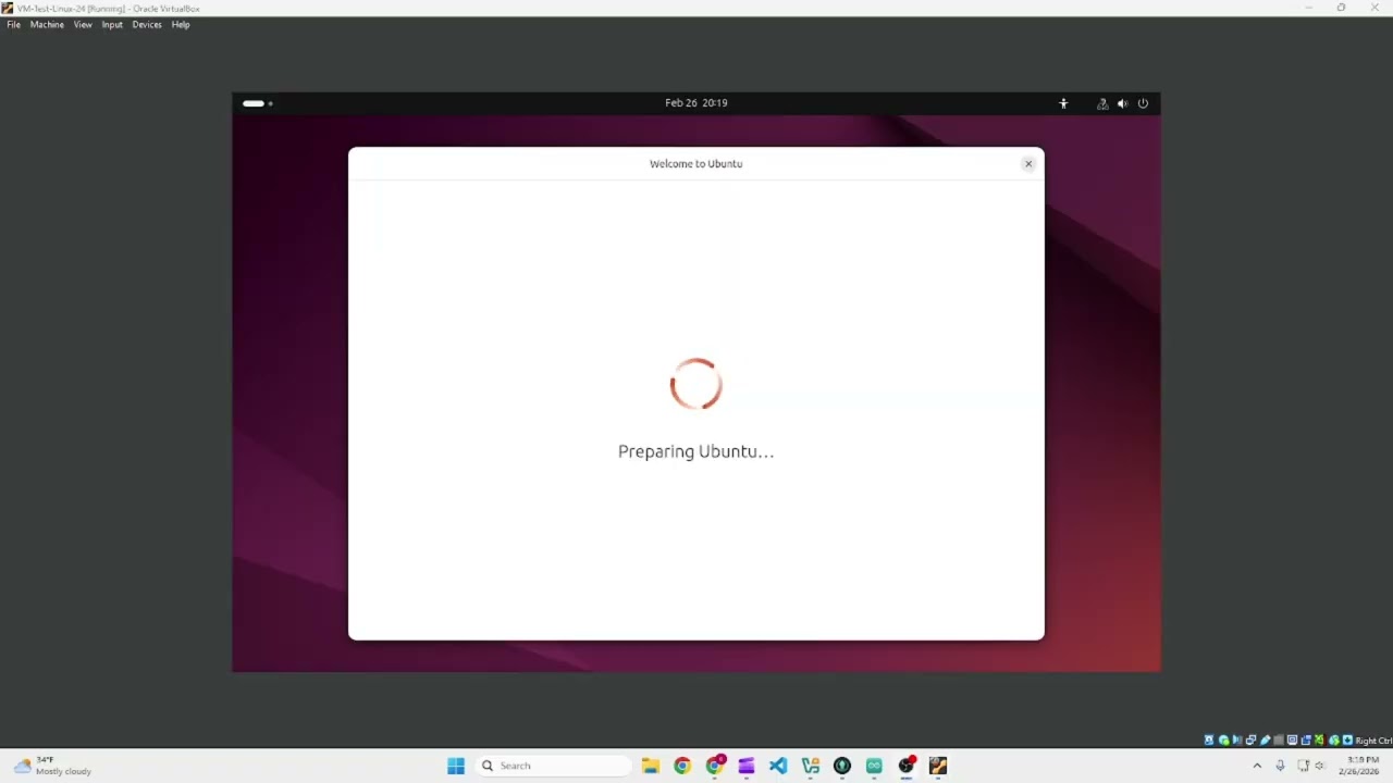 Linux Virtual Machine VLOG