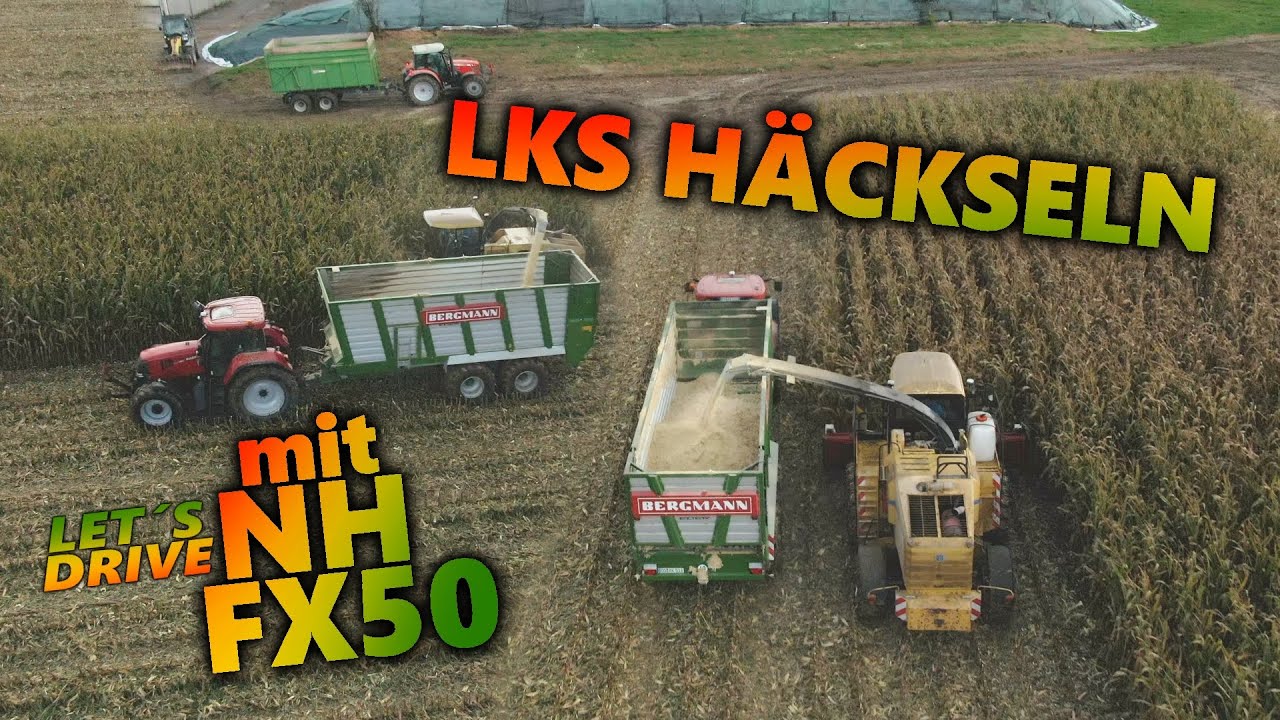 LKS Lieschkolbenschrot HÄCKSELN | New Holland FX50