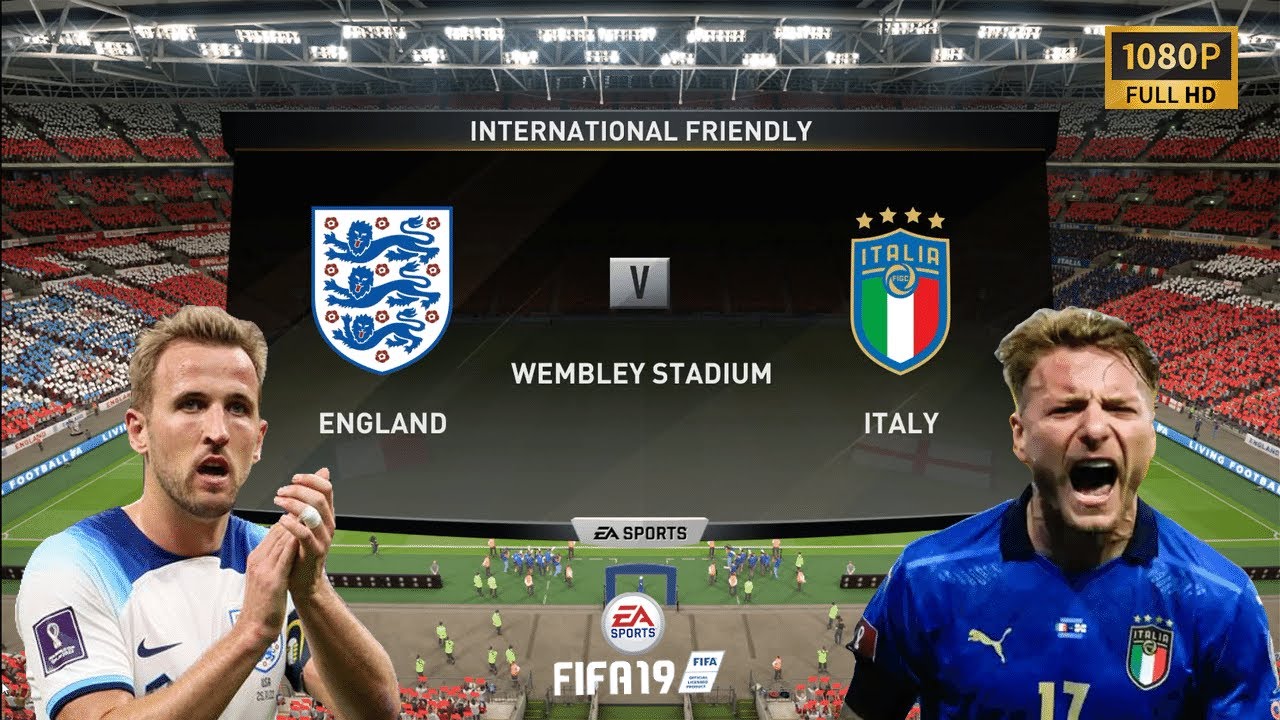 FIFA 19 | England vs Italy | PC Gameplay | 1080p HD