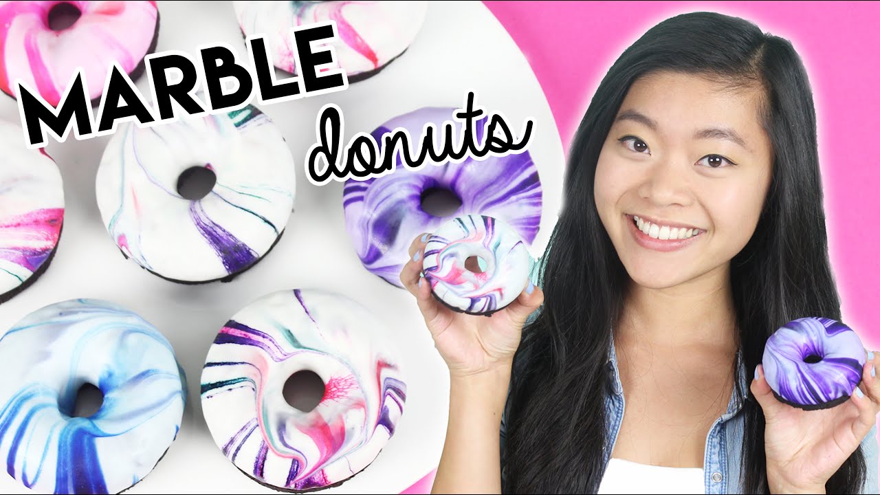 How to Make Marble Glazed Donuts!