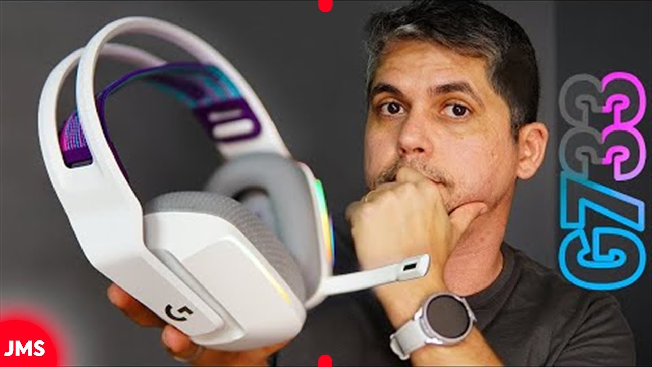 Review Logitech G733 O Fone de Ouvido BLUETOOTH Custo-Benefício que EU USO!
