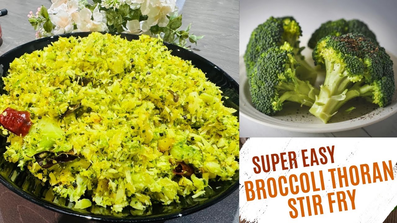 Broccoli Thoran with  grated Coconut | Easy Homemade Stir-Fry Recipe | Healthy and Nutritious 