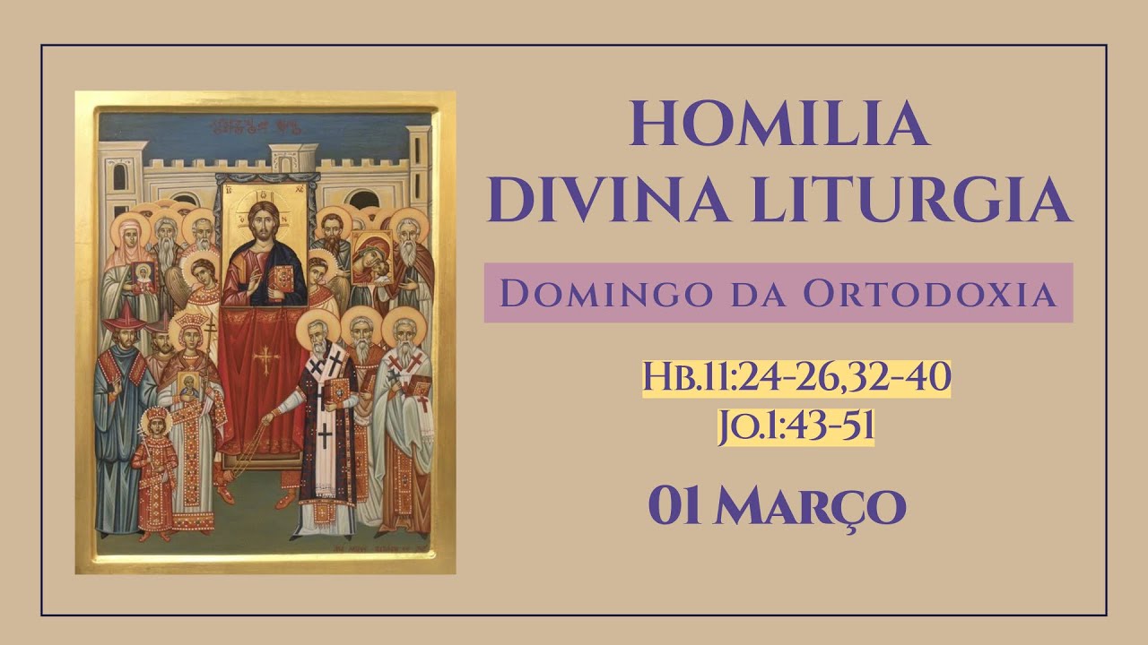 Domingo da Ortodoxia: O ícone é uma janela para o céu