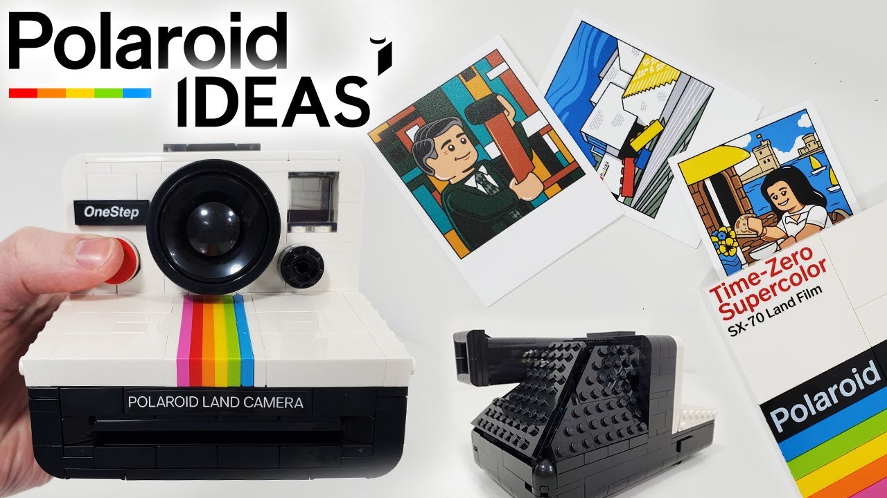 LEGO Ideas Review: Polaroid OneStep 5X-70 Camera (2024 D2C 21345) Expensive...