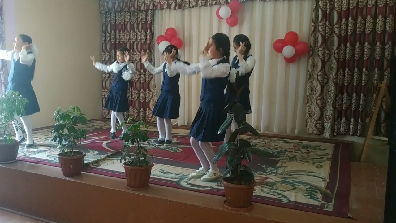 Jizzax viloyati Sharof Rashidov tumani XTB ga qarashli 31 maktab oʻquvchilari ijrosida ajoyib raqs