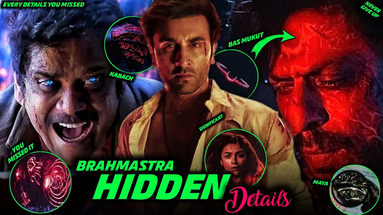 Brahmastra Hidden Details | Ranbir Kapoor | Alia Bhatt | Shahrukh Khan | Amitabh Bachchan