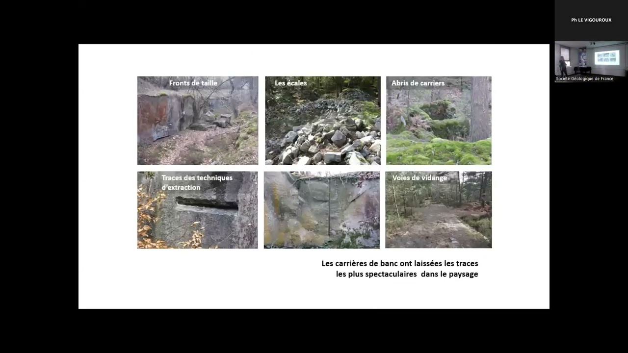 Patrick DUBREUCQ : La forêt de Fontainebleau : un paysage qui raconte l'exploitation des grès