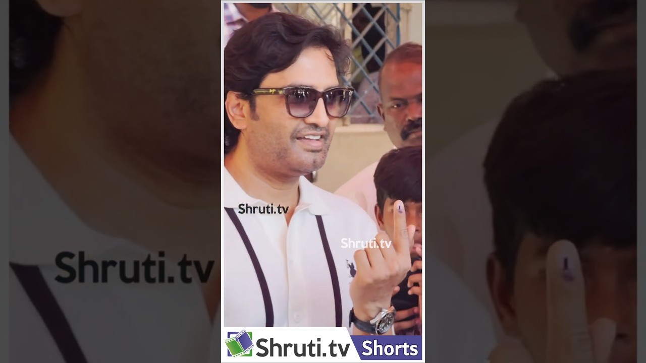 Santhanam Casts His Vote 🗳️ | Tamil Nadu Elections 2026