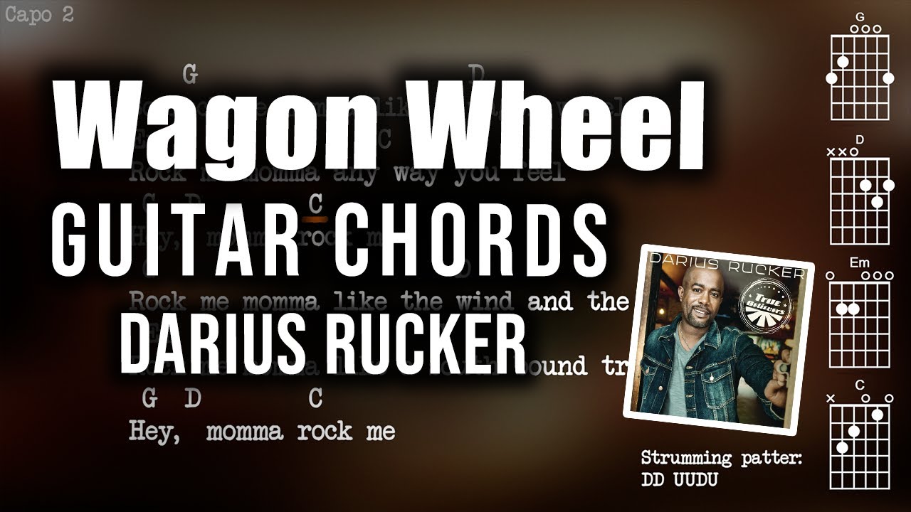 Wagon Wheel - Guitar PlayAlong, Chords & Lyrics