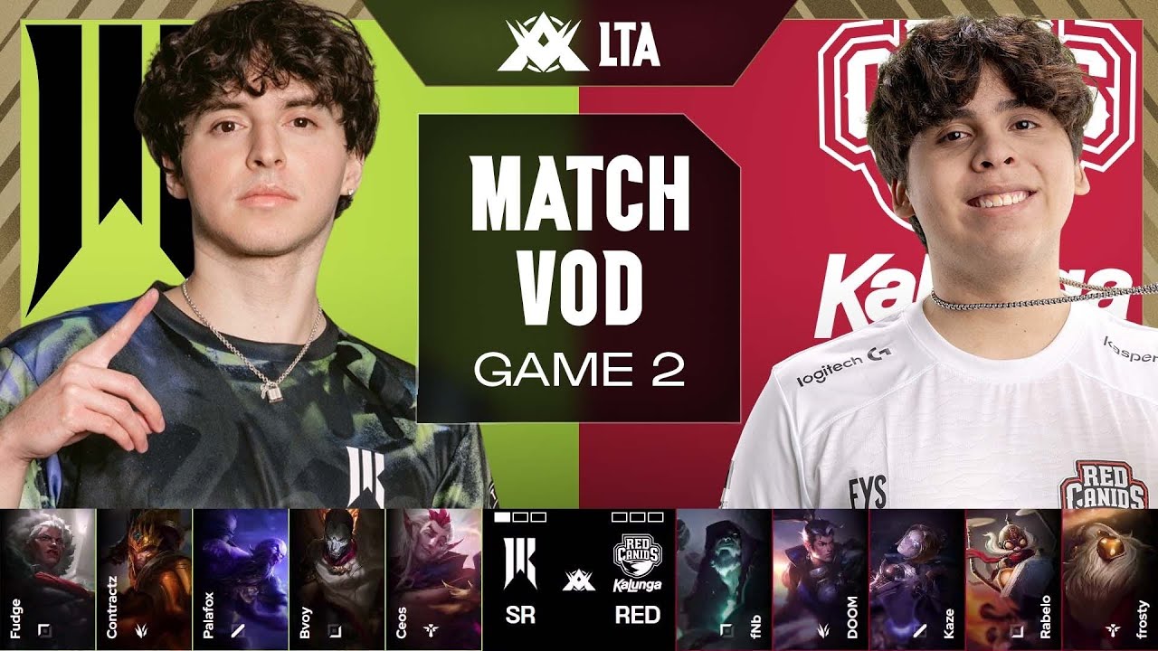SR vs RED -Playoffs Day 02|LTA Americas Split 3 2025|Shopify Rebellion vs RED Canids Kalunga | Game2