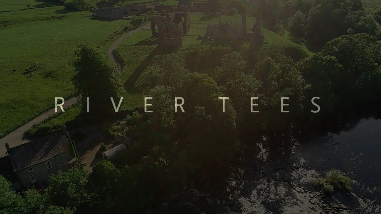 Super Low Flying Over the River Tees