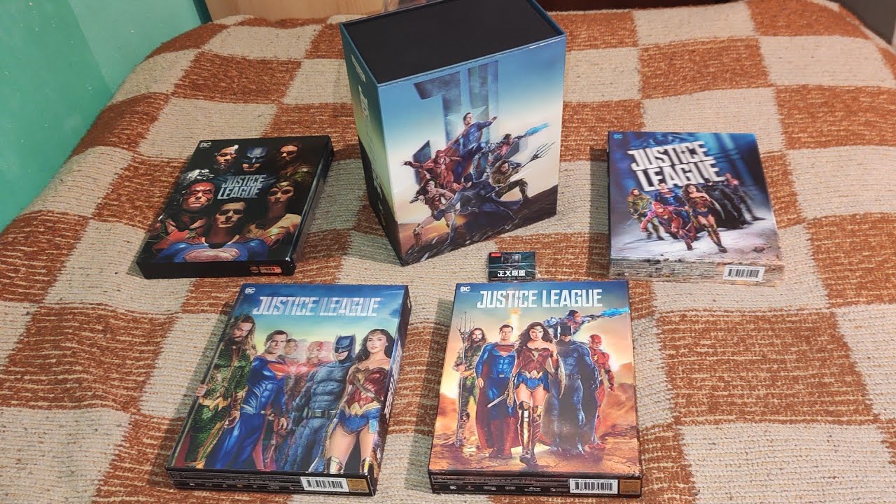 Justice League HDZeta One Click Box FullSlip Steelbooks & Manta Lab Exclusive Unboxing & Review en