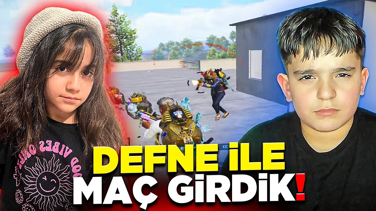 DEFNE İLE KLASİK MAÇ GİRDİK! HARİKA MAÇ! PUBG Mobile