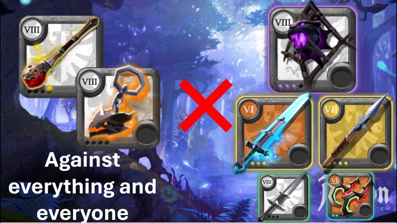 LIFECURSE AGAINST EVERYTHING - SOLO MISTS - ALBION ONLINE - PVP