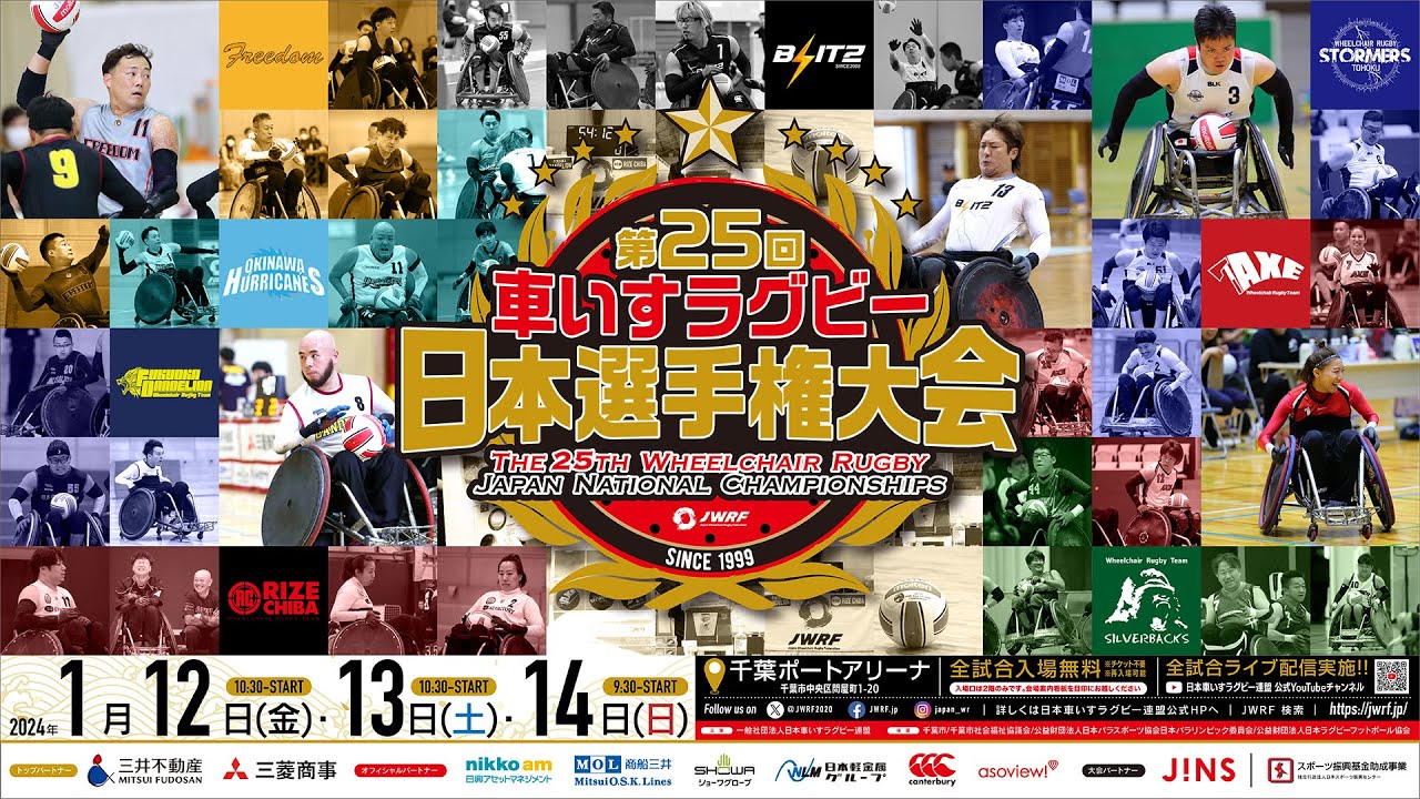 BLITZ vs AXE 第25回 車いすラグビー日本選手権大会 ＜G1＞