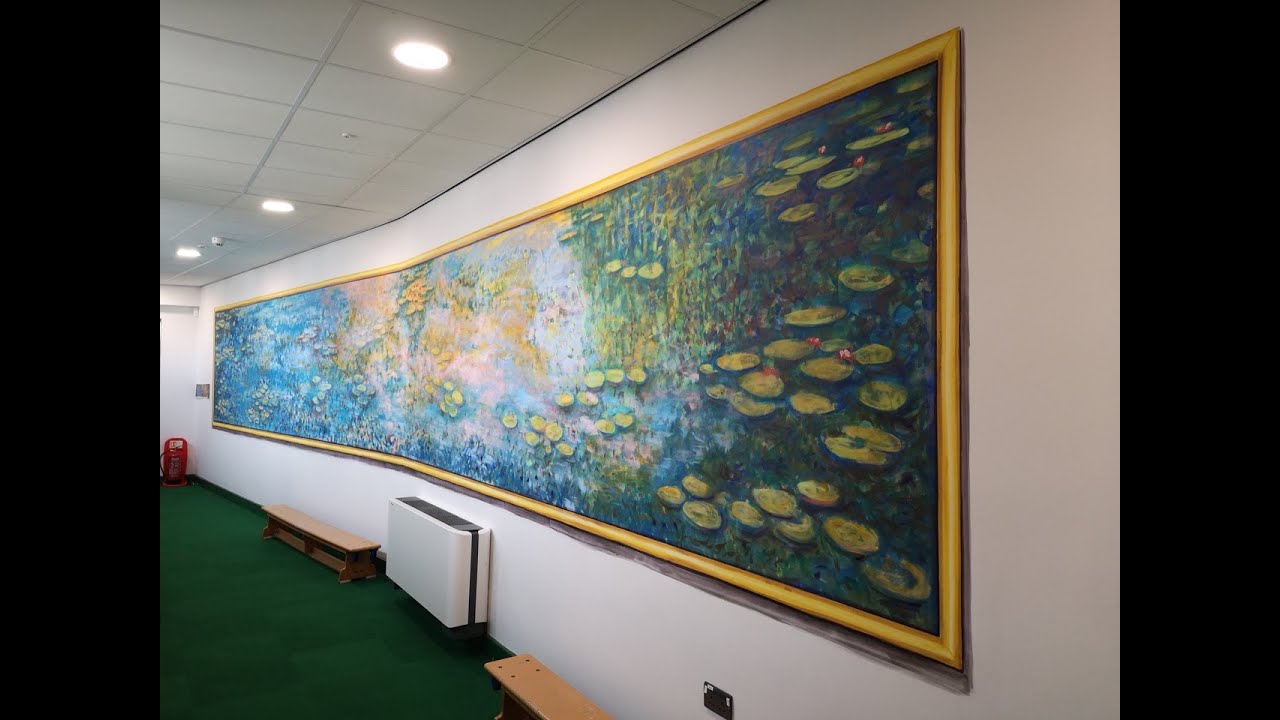 Colin Slater - Gt. Doddington Primary 'Doddl'Orangerie' Mural