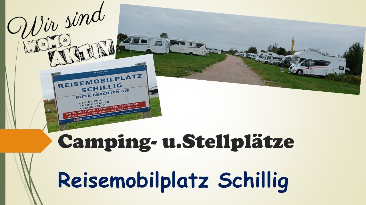 Wohnmobilstellplatz/Reisemobilstellplatz Schillig Nordseeküste #camper #campervan #camping#womoaktiv