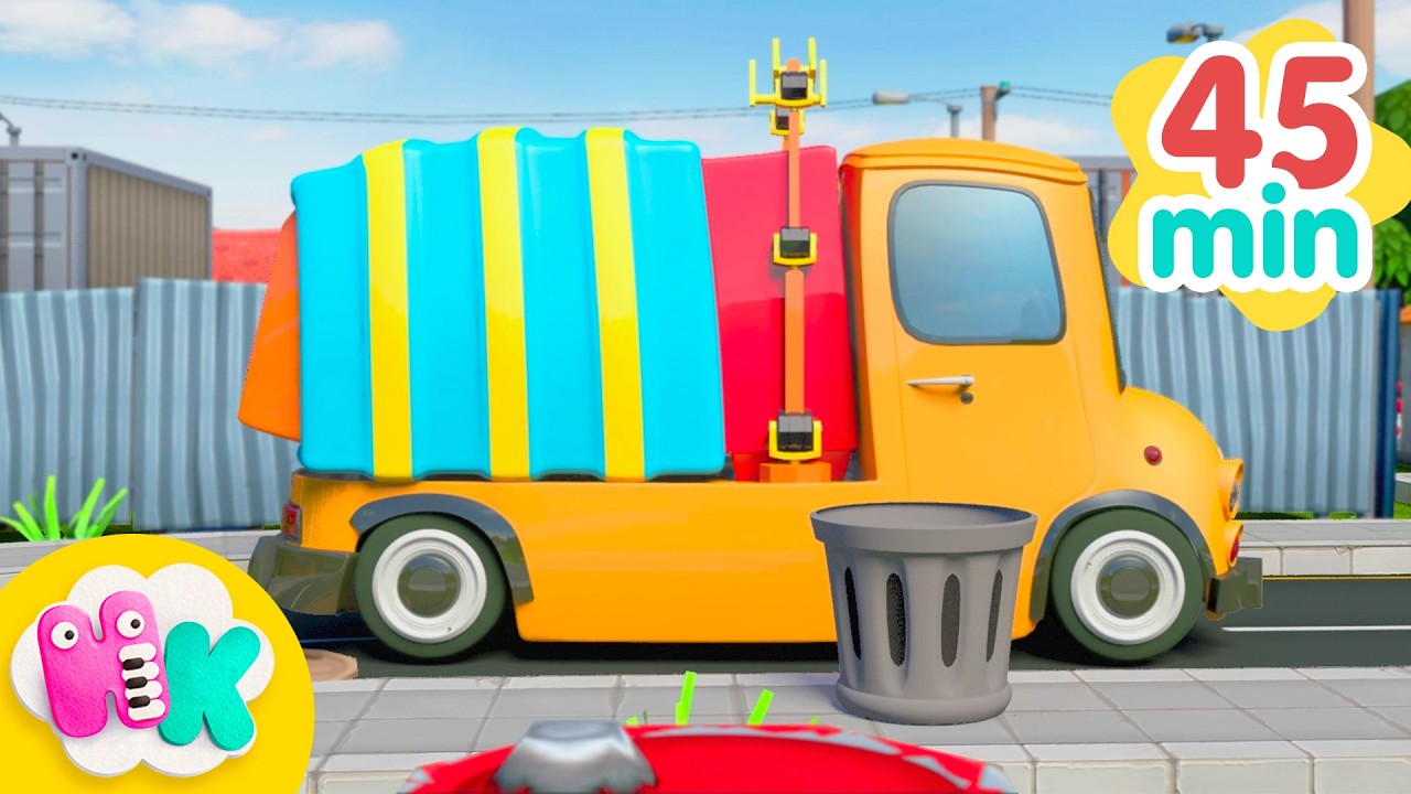 🚛 Chansons de camions et voitures pour Enfants 🚗 | HeyKids Chansons pour Enfants | Animaj Kids