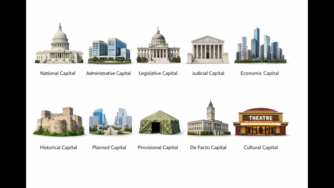 The Politics Behind Capital Cities Explained😲