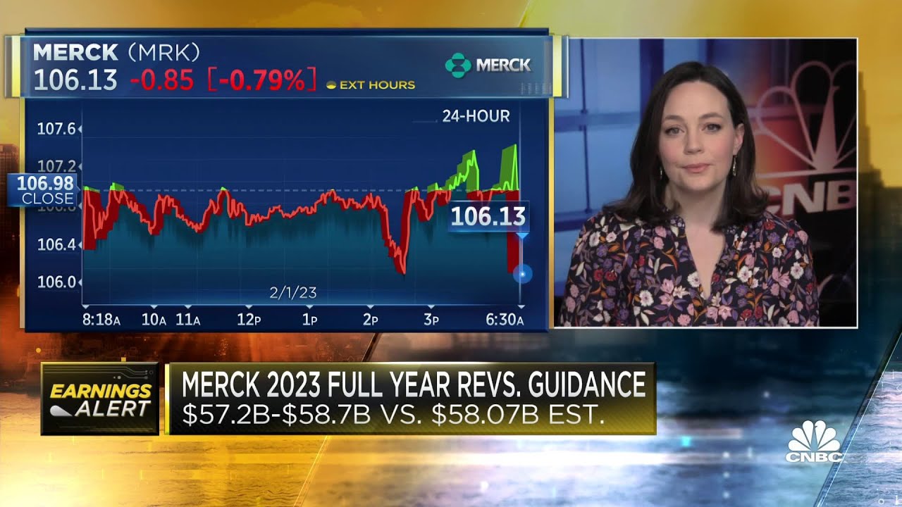 Merck beats earnings estimates