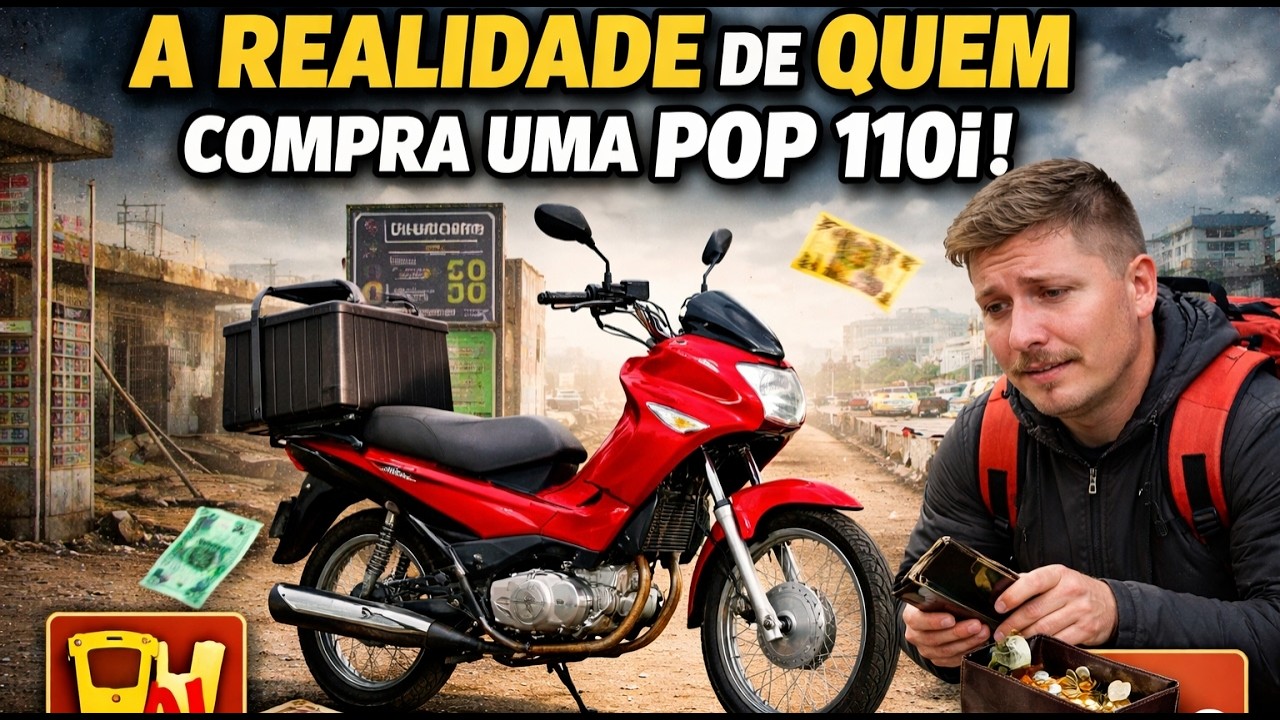 A REALIDADE DE QUEM COMPRA UMA POP 110 !