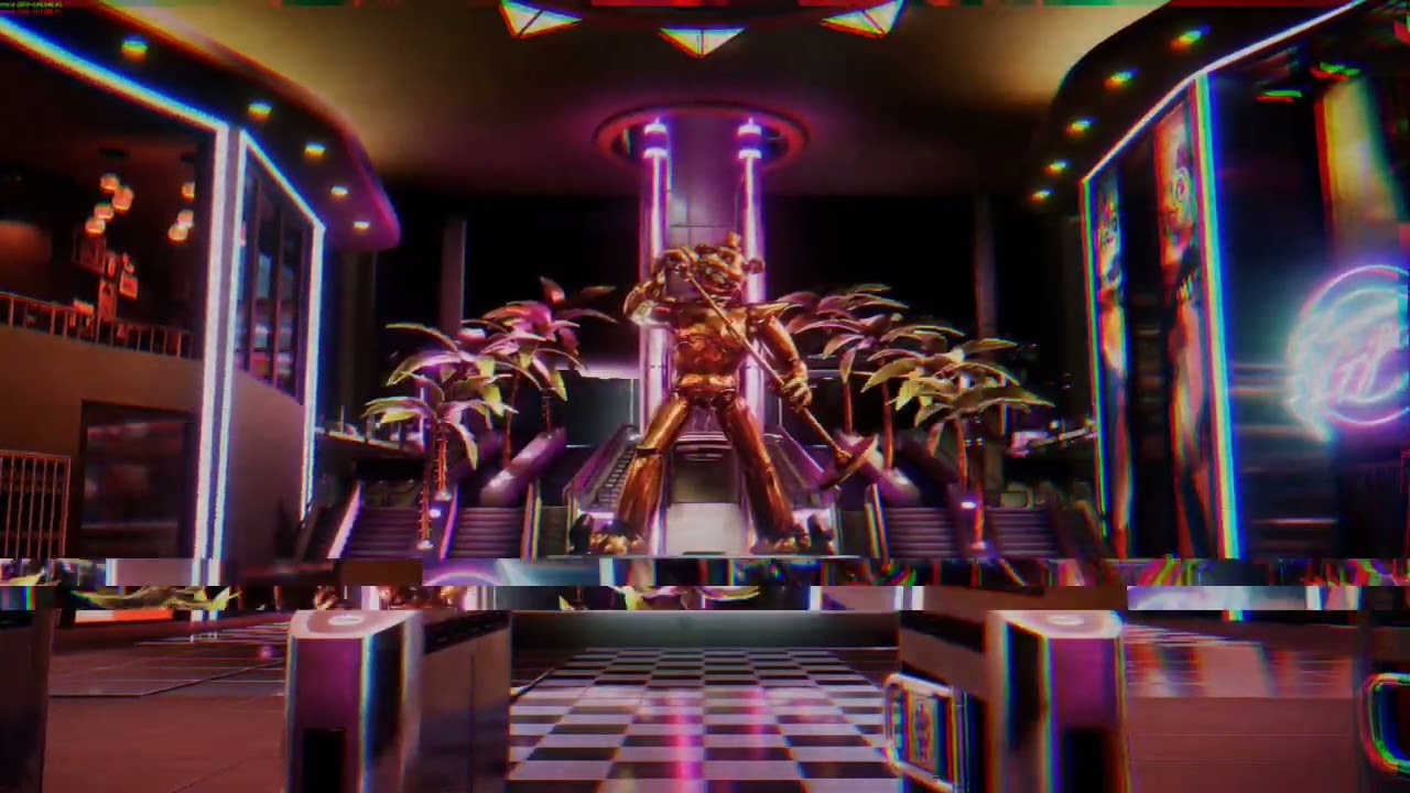 FNAF Security Breach Rockstar Row (slowed + reverb)